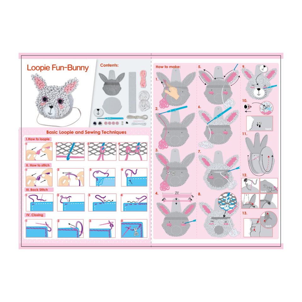 Avenir - Gerðu þína eigin tösku - Kanína