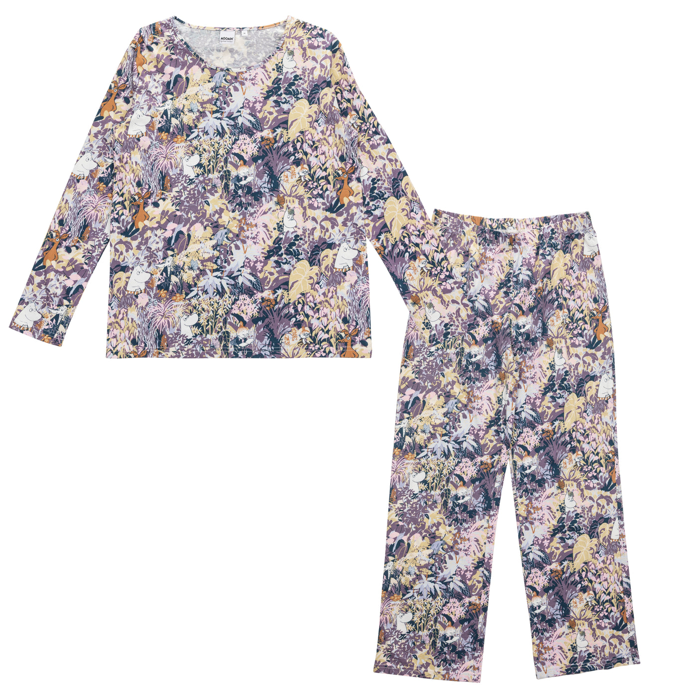 Moomin by martinex -Náttföt Leafy Lilac ( ST: s-xxl )