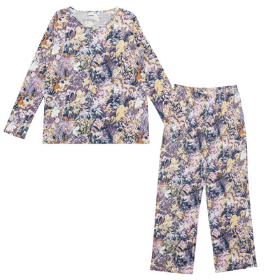 Moomin by martinex -Náttföt Leafy Lilac ( ST: s-xxl )