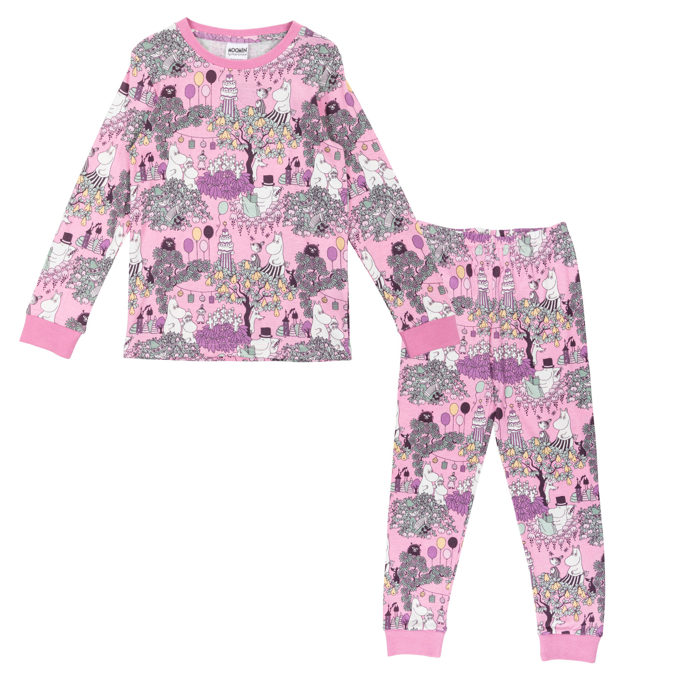 Moomin by martinex - Náttföt bleik (st 86-122)