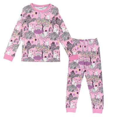 Moomin by martinex - Náttföt bleik (st 86-122)