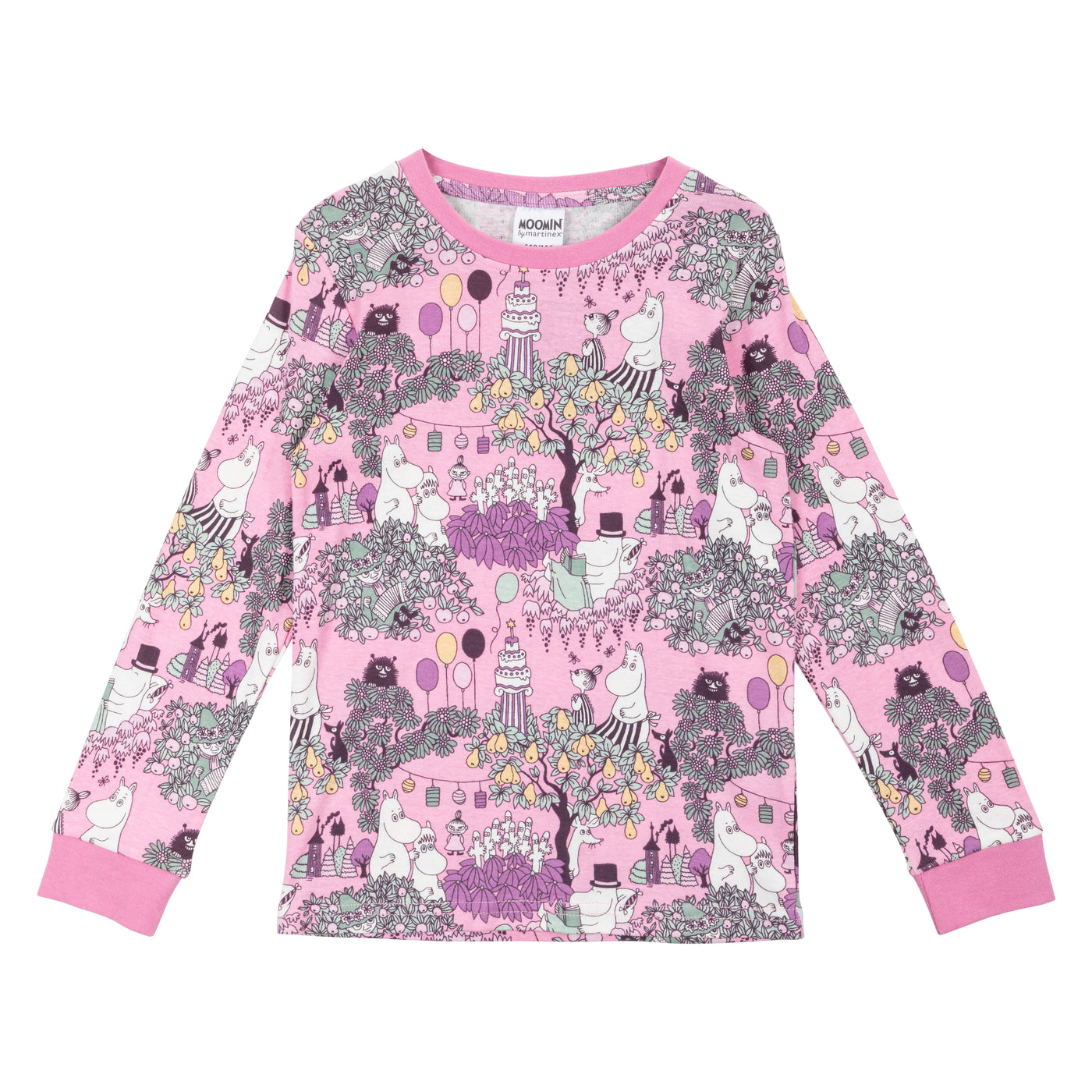 Moomin by martinex - Náttföt bleik (st 86-122)