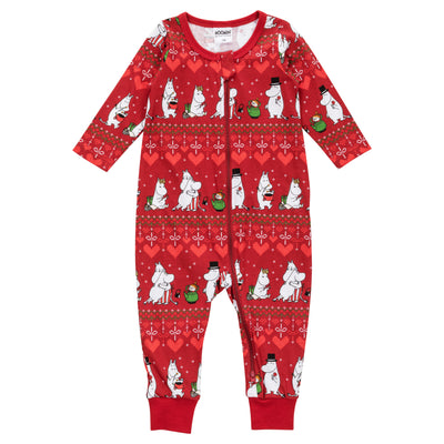 FORSALA - Moomin by martinex - Jólanáttföt á UNGABÖRN Winter Heart st 56-86