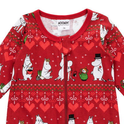 FORSALA - Moomin by martinex - Jólanáttföt á UNGABÖRN Winter Heart st 56-86