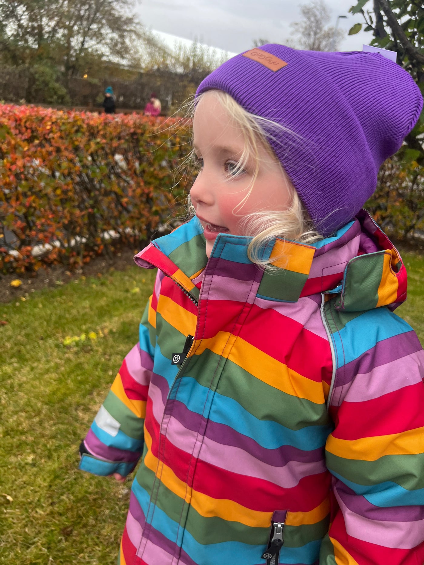 Gugguu - Merino beanie ice violet