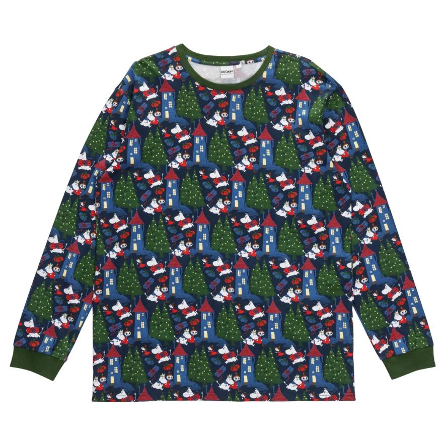 FORSALA - Moomin by martinex - Jólanáttföt HERRA Bustling st S-XXL