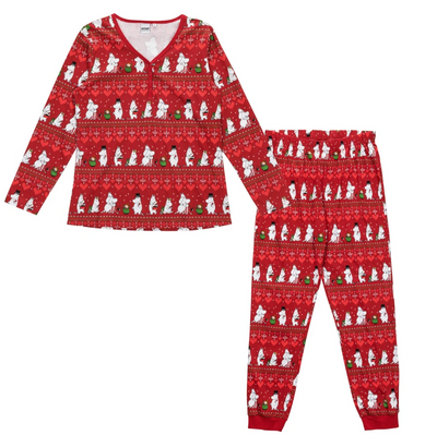 FORSALA - Moomin by martinex - Jólanáttföt DÖMU Winter Heart st S-XXL