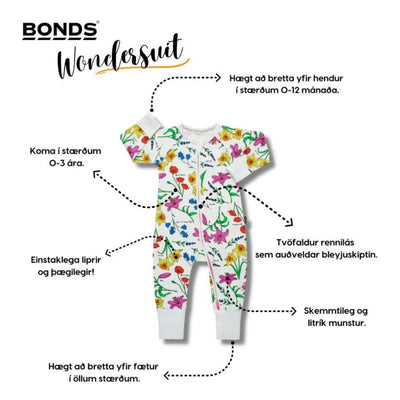 Bonds Wondersuit - Garden bouquet