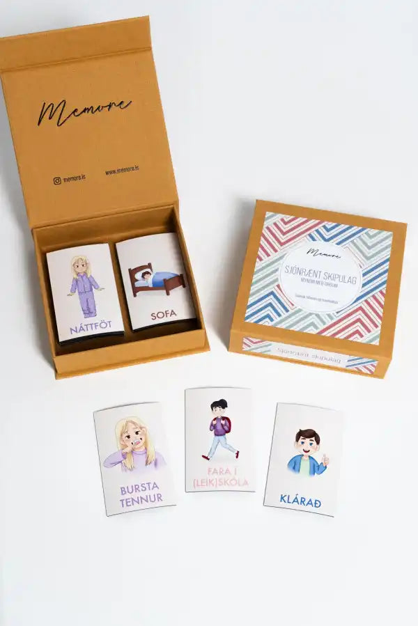 Memore - Sjónrænt skipulag