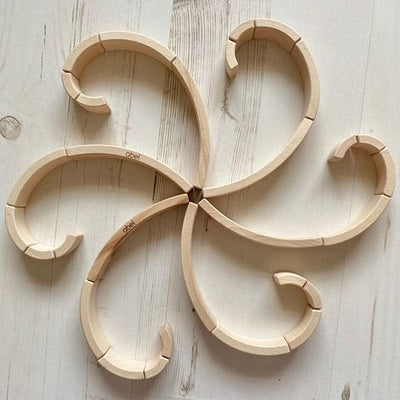 Abel blocks - Golden ratio 96 stk