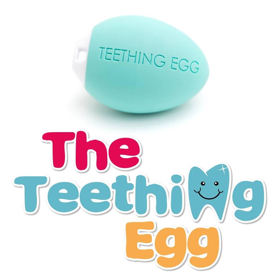 The teething egg - Fjólublátt