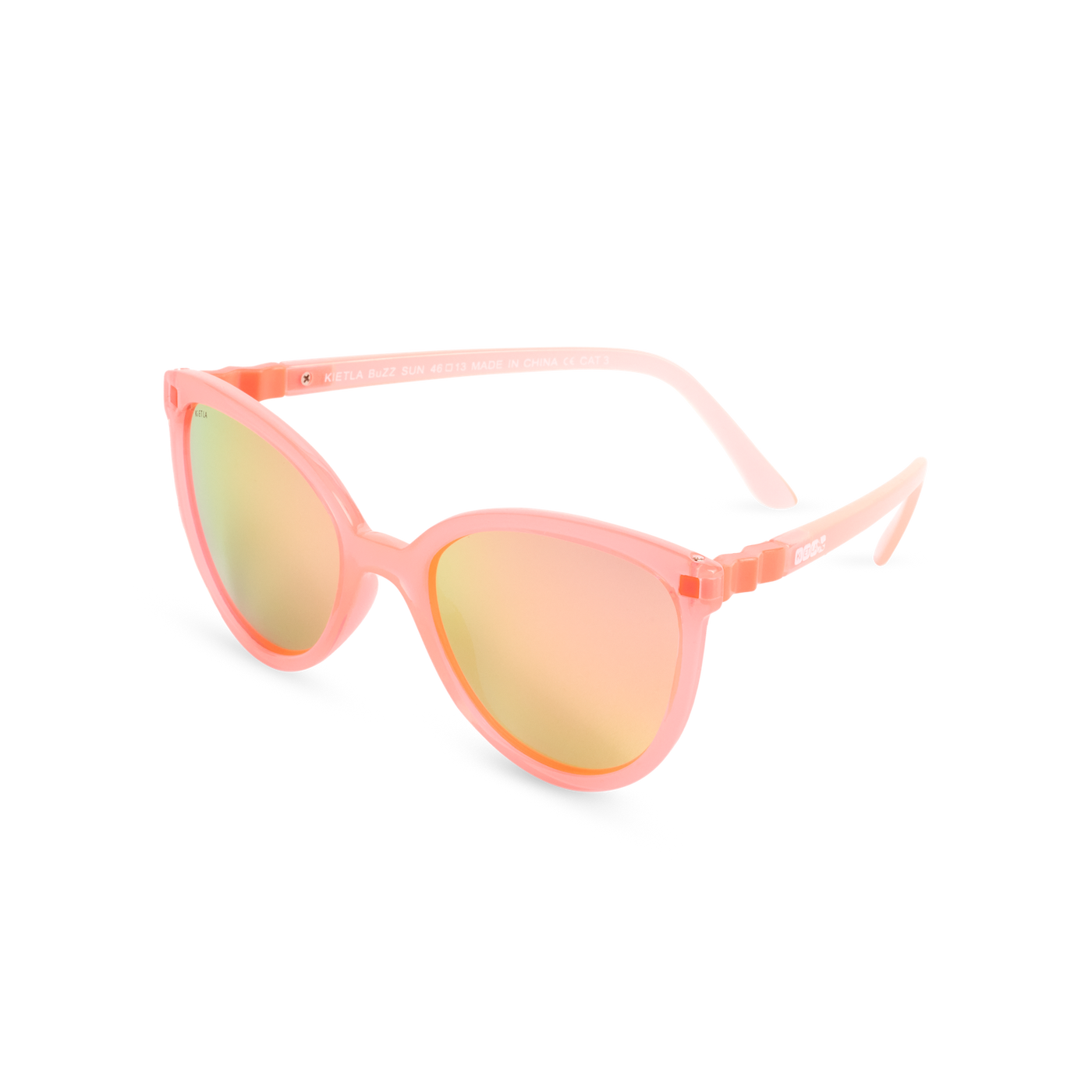 KIETLA - Sólgleraugu Buzz pink neon - 4-6 ára