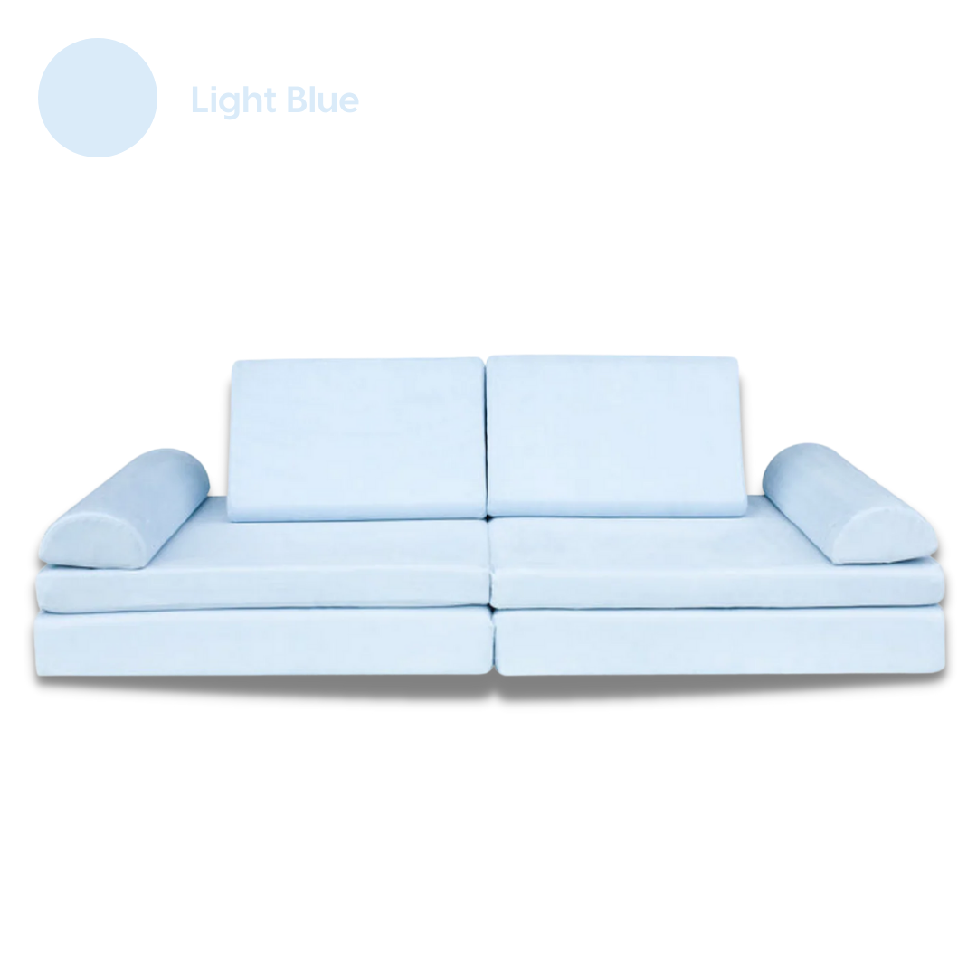 Bunky leiksófi - Light Blue - FORPÖNTUN (kemur 1.nóv)